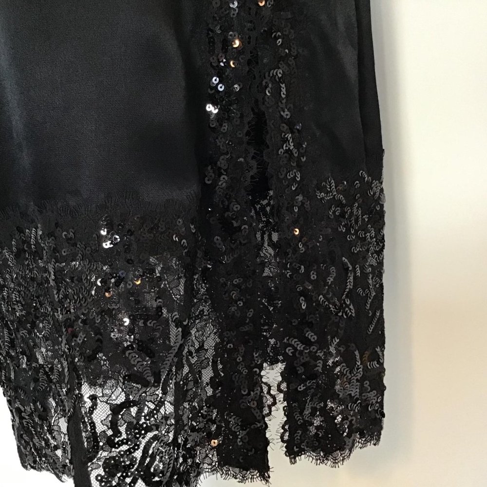 Michael Michael Kors Sateen  Sequenced Lace Midi D - Picture 5 of 13